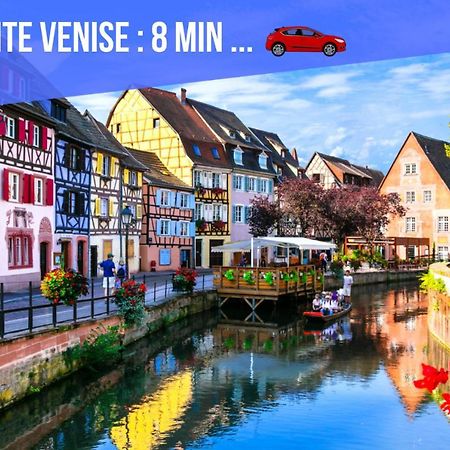Le Red St Leon : Lit Queen Size * Wifi * Ideal Couple Кольмар Екстер'єр фото