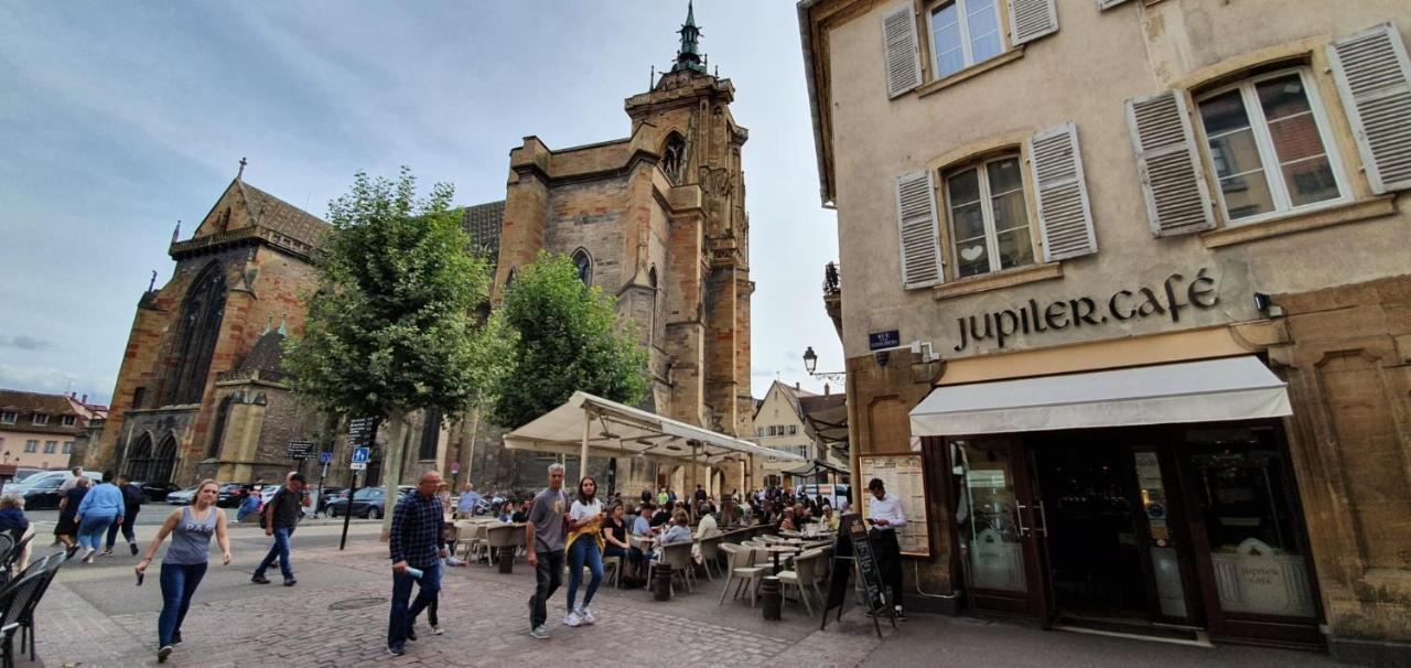 Le Red St Leon : Lit Queen Size * Wifi * Ideal Couple Кольмар Екстер'єр фото